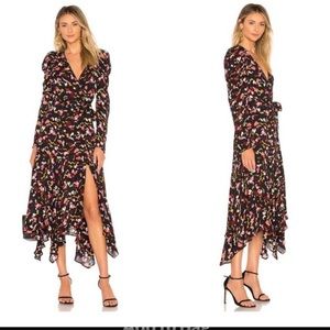 A.P.C. Silk Wrap Dress